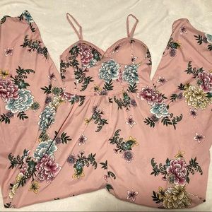 Floral jumpsuit